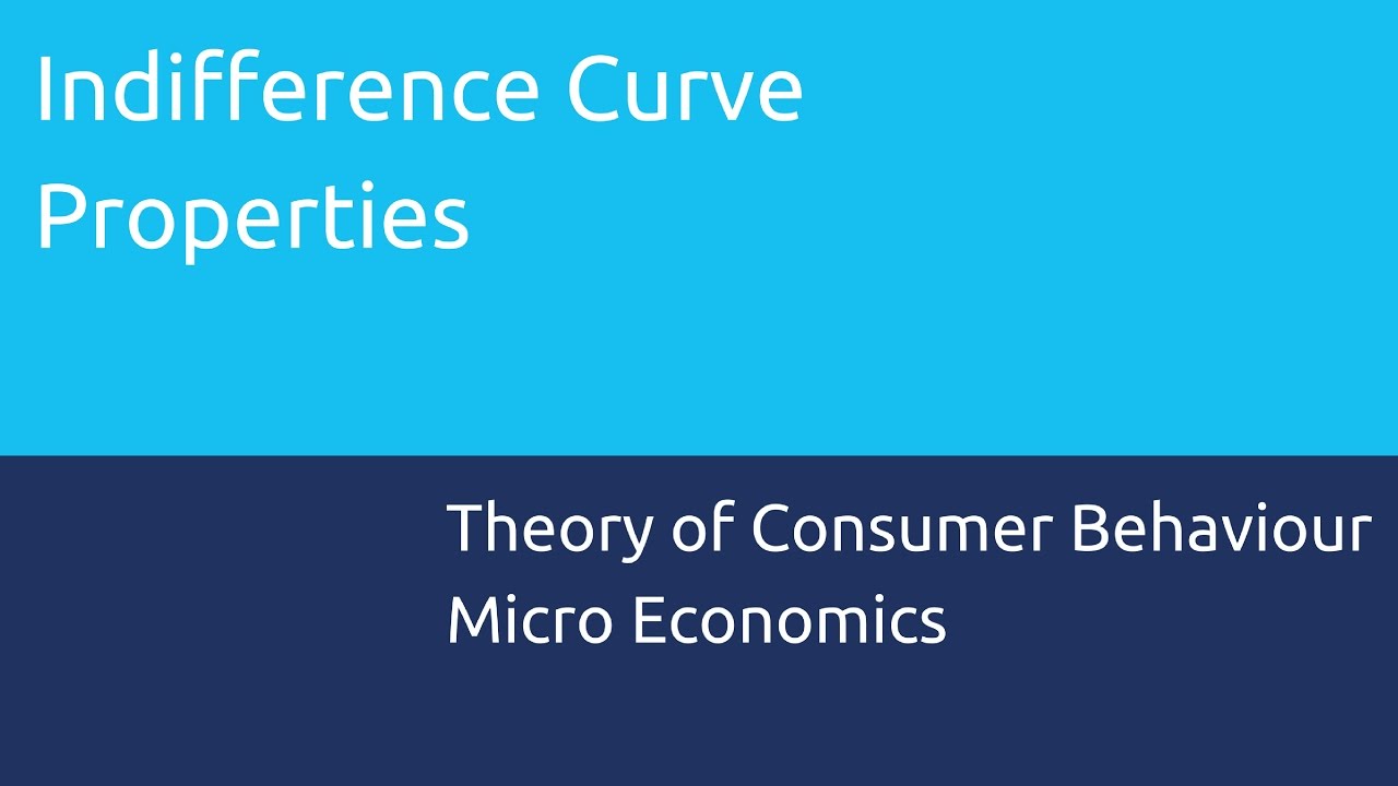 Properties of IC Curves | Theory of Consumer Behaviour | CA CPT | CS & CMA Foundation | Class 11