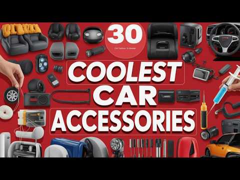 30 Coolest Car Gadgets on Amazon – Must Have Car Accessories 2025