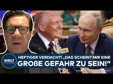 DONALD TRUMP: Heftiger Verdacht! Treffen mit Putin! "Große Gefahr! Die Ukraine fällt hinten rüber"