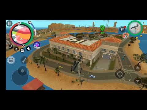 stealing helicopter from military base।vegas crime simulator #2