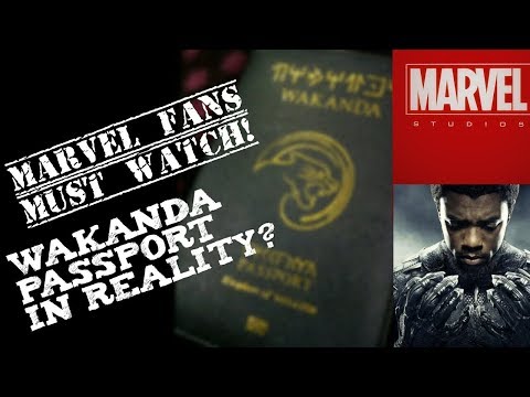 WAKANDA PASSPORT IN REALITY? Marvel fans MUST WATCH! (VLOGGER BHAIYA!)