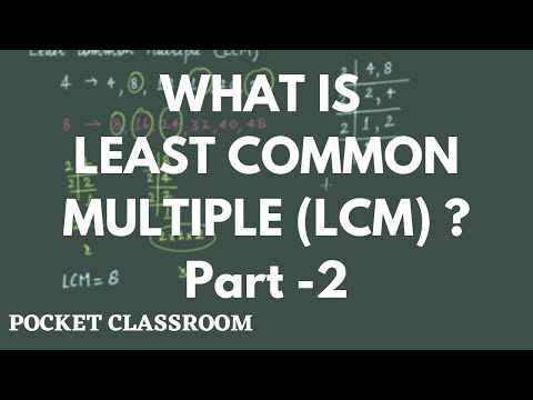 What is Least Common Multiple (LCM) ? Part - 2 || Grade 6