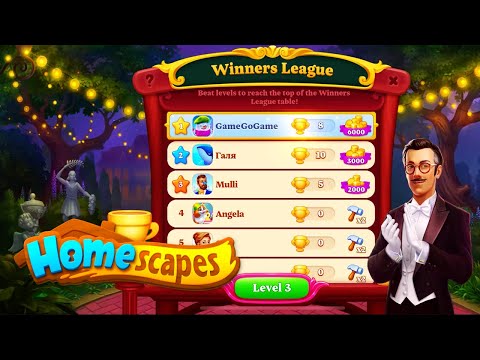Homescapes Tournament of Champions Cup 53 After Level 10100 HD Walkthrough | 3 - match Android