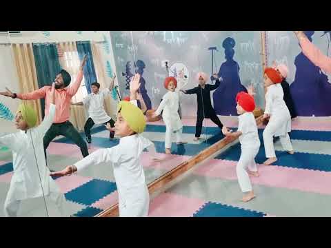 Kids Bhangra Class || Heavy Weight || Ranjit Bawa || Jassar Creations Artistry Academy, Kurali