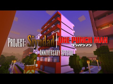 Insane Minecraft Project Siyudad: One Punch Man Part 2 - Anniversary Special!