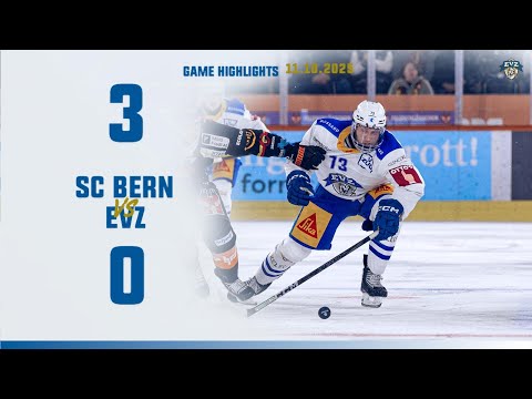 Game Highlights: SC Bern vs EVZ 3:0