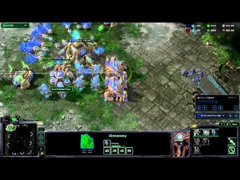 Starcraft 2 - Protoss Strategy Early Army WIN