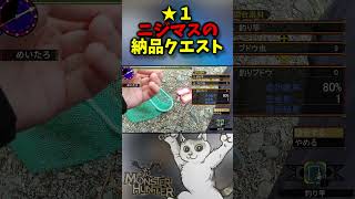 【実写】ニジマスの納品クエストに行ってみた　【リアルでクエスト】#shorts #モンスターハンター