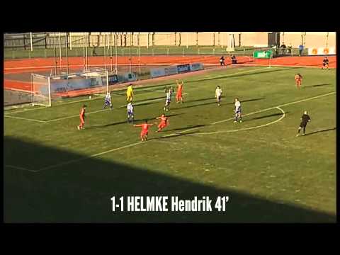 Hendrik Helmke cracking goal
