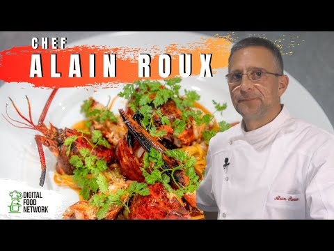 Tronconnettes de Homard by 3 Michelin Star Chef Alain Roux