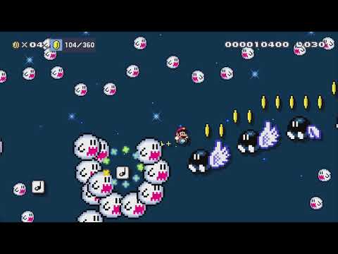 ダッシュ半自動(テレサが多い半自動) by DJ☆ミミち¾# - Super Mario Maker 2 - No Commentary 1by