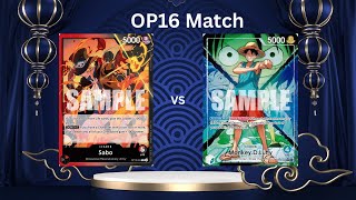 OP16 Match RB Sabo vs GU Luffy