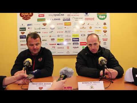 Chance Liga 18/19: Dukla - Kadaň 11:1, trenéři