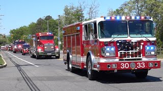 Pleasant Plains Volunteer Fire Department 100th Anniversary Lights &amp; Sirens Parade