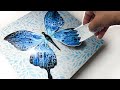 The ULTIMATE Guide To Acrylic SWIPING MUST Try Butterfly Art AB Creative Tutorial