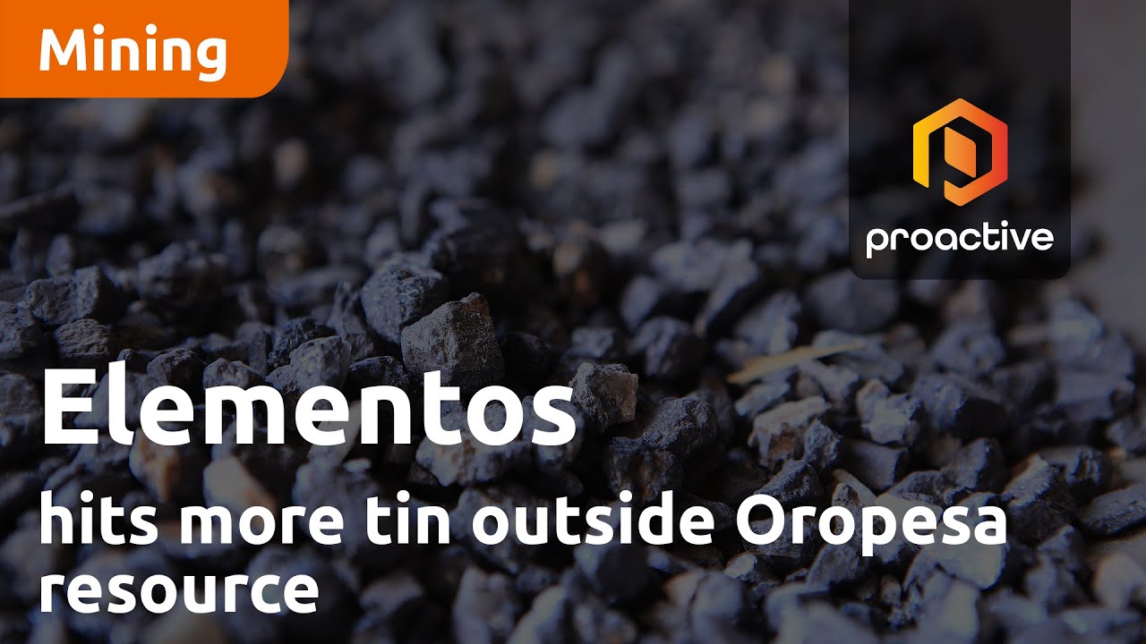 Elementos hits more tin outside Oropesa resource