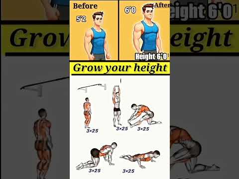Increase Height in Fast & Easy way ‼️🧐#fitness#shorts#gym#homeworkout #bodybuilding#jawlinegoals#yt