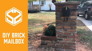 DIY Brick Mailbox
