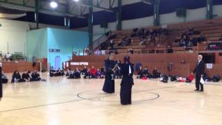 Kasahara Kendo Cup 2014, Open final (Mandia vs Kimura)