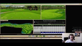 90's retro golf gaming