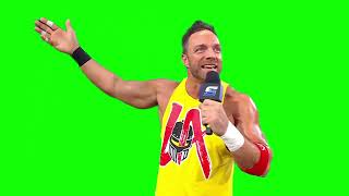 LA Knight "oh wait, I forgot to get my stuff in" green screen