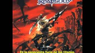 The Bloody Rage of the Titans - Subtitulos Español [Rhapsody]