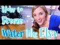 How To Freeze Water Like Elsa Supercooling Explained Maddie Moate