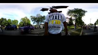 360 Fly footage of Road Knights event. KOKOMO, IN.