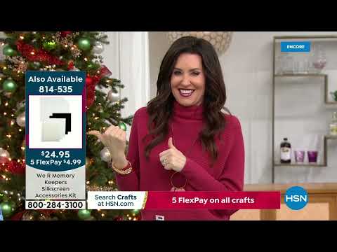 HSN | Craftober Event featuring We R Memory Keepers 10.04.2022 - 06 AM