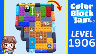 Solution du Niveau 1906 de Color Block Jam