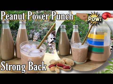 Get a Stronger Back | Peanut Power Punch | Spiked & Spiced | #Jamaican #Food #Recipes | #Tikicookstv