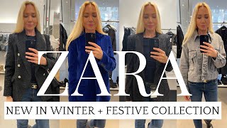 ZARA HAUL TRY ON WINTER COLLECTION & FESTIVE COLLECTION ✨ COME SHOPPING WITH ME TO ZARA