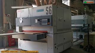 CHUYỀN CHA NHÁM THÙNG 2 MẶT (1 MÁY CHÀ TRÊN  1 MÁY CHÀ DƯỚI) WM-1300RRP | WOODMASTER