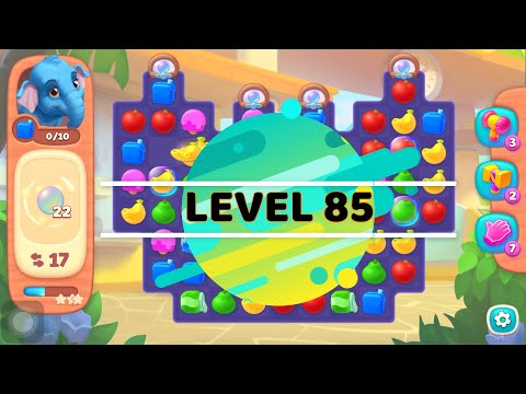 Wildscapes Gameplay Walkthrough - Level 85 No booster