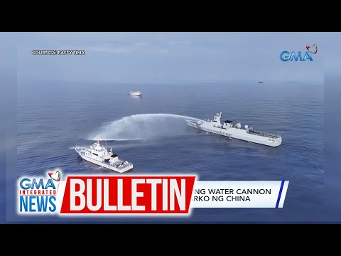 PBBM, iginiit na hindi gagamit ng water cannon ang Pilipinas… GMA Integrated News Bulletin