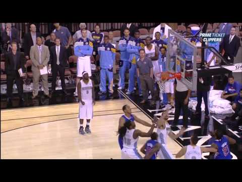 Eric Bledsoe game-tying layup vs Nuggets in preseason