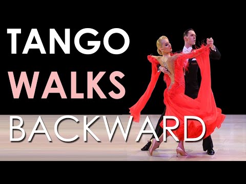 Tango Walks backward | Ballroom Technique