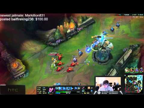 Dyrus vs 54bomb99 - Yasuo vs Ryze Mid - League of Legends