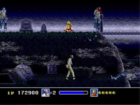 Michael Jackson's Moonwalker (Genesis / Mega Drive) Playthrough
