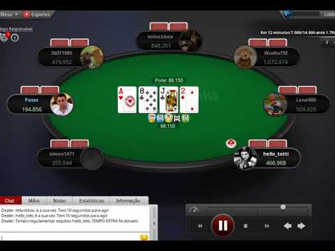 Brunno Botteon joga potão contra "hello_totti" na High Roller Series