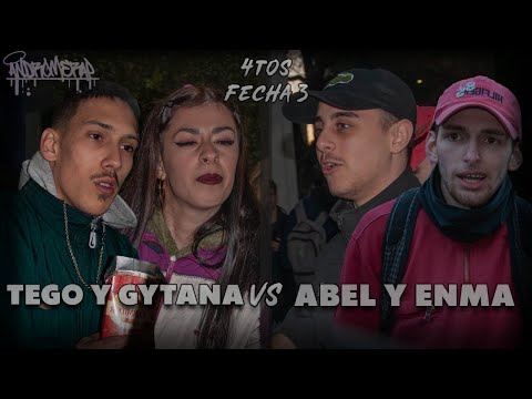 TEGO y GYTANA vs ABEL y ENMA - 4tos - Fecha 3 (2v2)