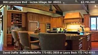 preview picture of video '908 Lakeshore Blvd Incline Village NV 89451'