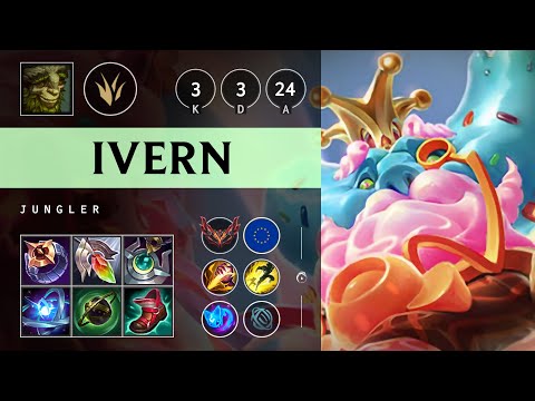 Ivern Jungle vs Rek'Sai: Shield Maker - EUW Grandmaster Patch 14.23
