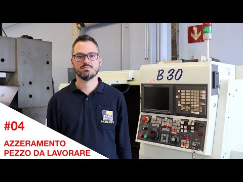 Azzeramento del pezzo sul tornio