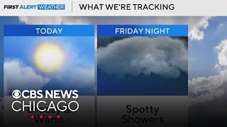 Breezy and warm day on Thursday