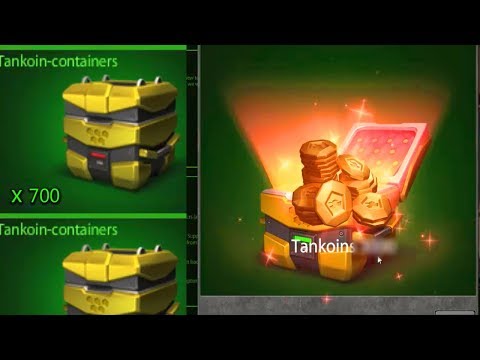 Opening 700 tankoins containers (Exotic) Tanki Online aff Tank coins opening 100 000?