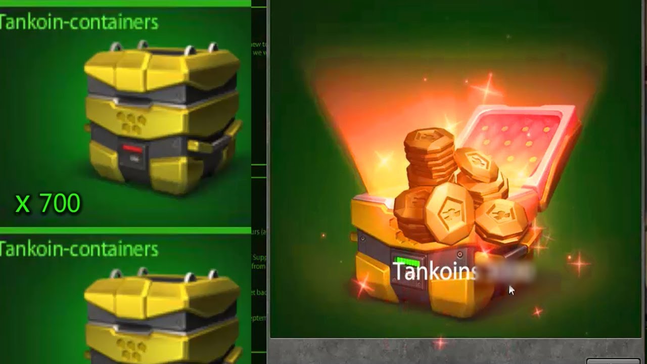 <h1 class=title>Opening 700 tankoins containers (Exotic) Tanki Online aff Tank coins opening 100 000?</h1>