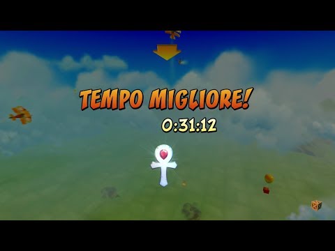 Crash Bandicoot 3 HD Completion to 100% - Level 17: Bye Bye Blimps - Platinum Relic (0':31.12")