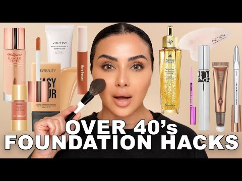 Over 40’s Foundation Makeup Hacks to Look Younger