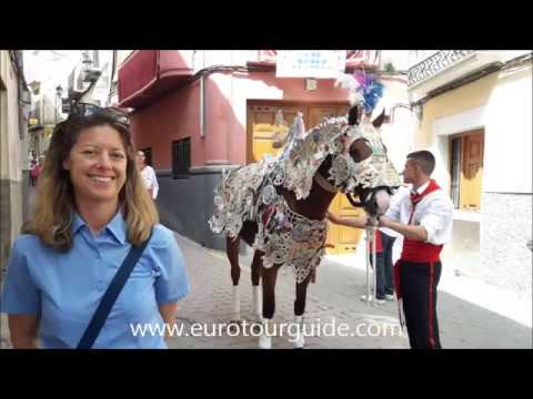 EuroTourGuide Coach Tour Caravaca de la Cruz Running of the Wine Horses